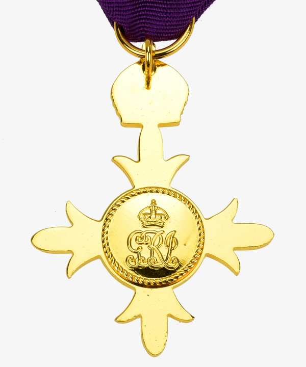 Order of the British Empire Cross of the officers Civil Department in Gold